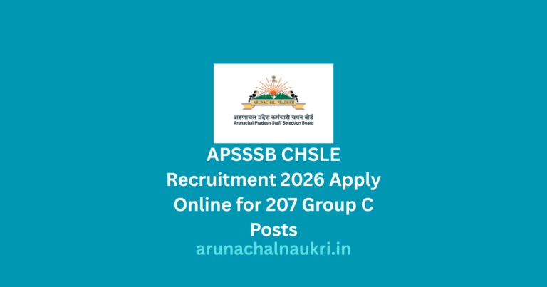 apsssb chsle recruitment 2026 apply online 1