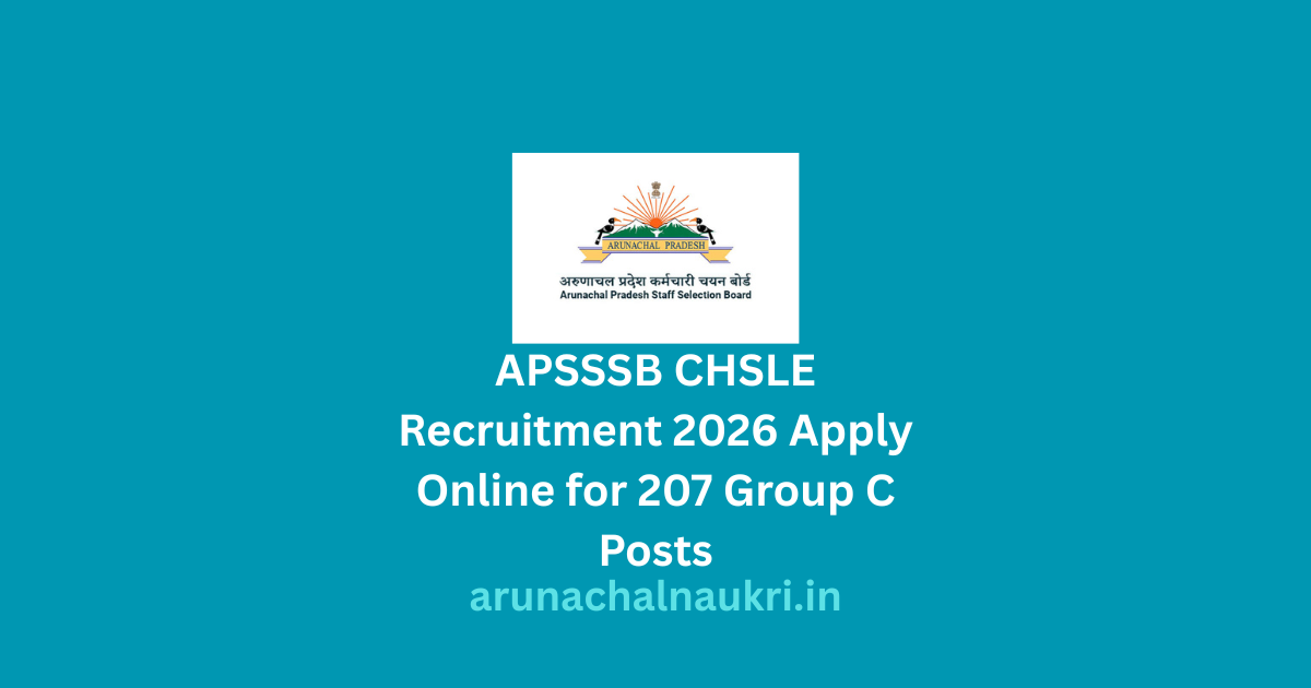APSSSB CHSLE Recruitment 2026 Apply Online for 207 Group C Posts 1 apsssb chsle recruitment 2026 apply online 1